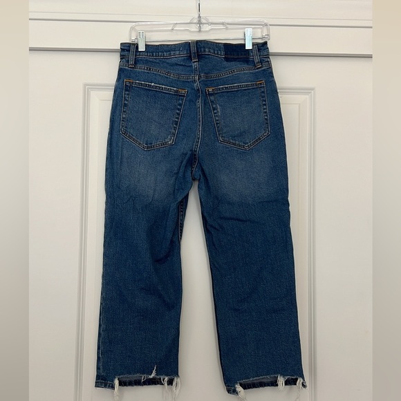 Abercrombie & Fitch Blue Straight Leg Jeans Size 29/8xs - Picture 4 of 6